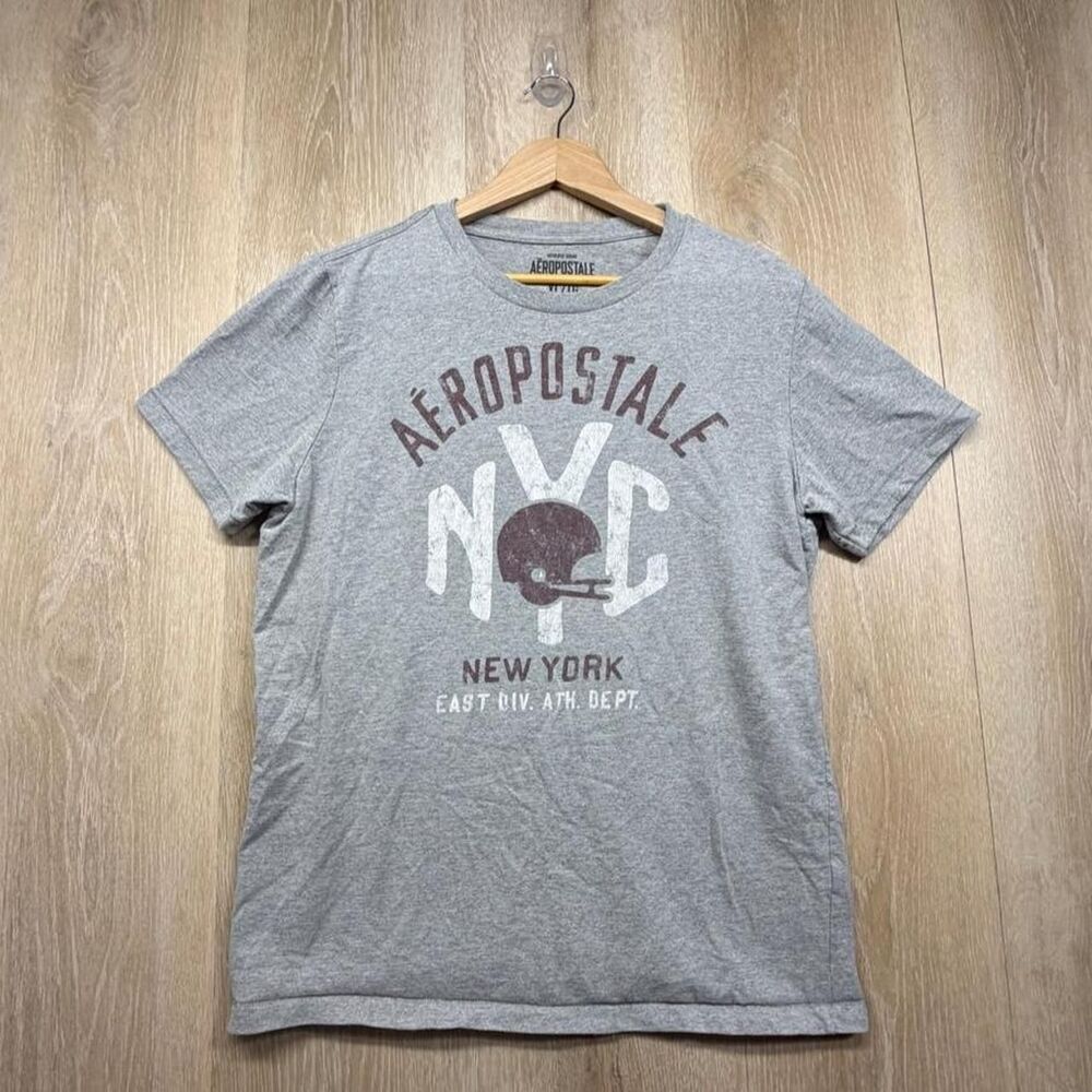 Aeropostale Men's Grey T-shirt